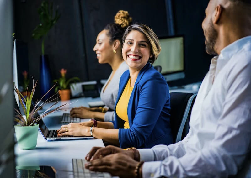 Subtle signs a female coworker likes you