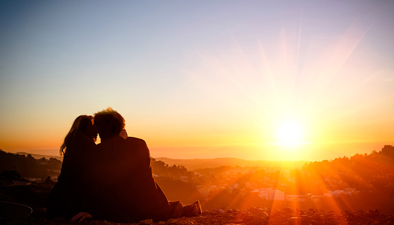 Couple starting a new chapter in the relationship